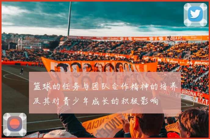篮球的任务与团队合作精神的培养及其对青少年成长的积极影响