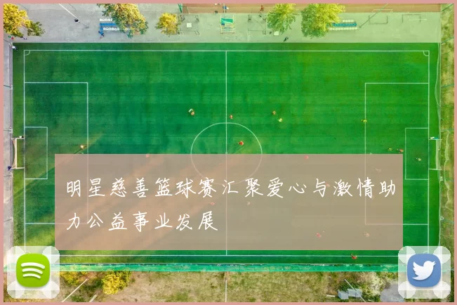 明星慈善篮球赛汇聚爱心与激情助力公益事业发展